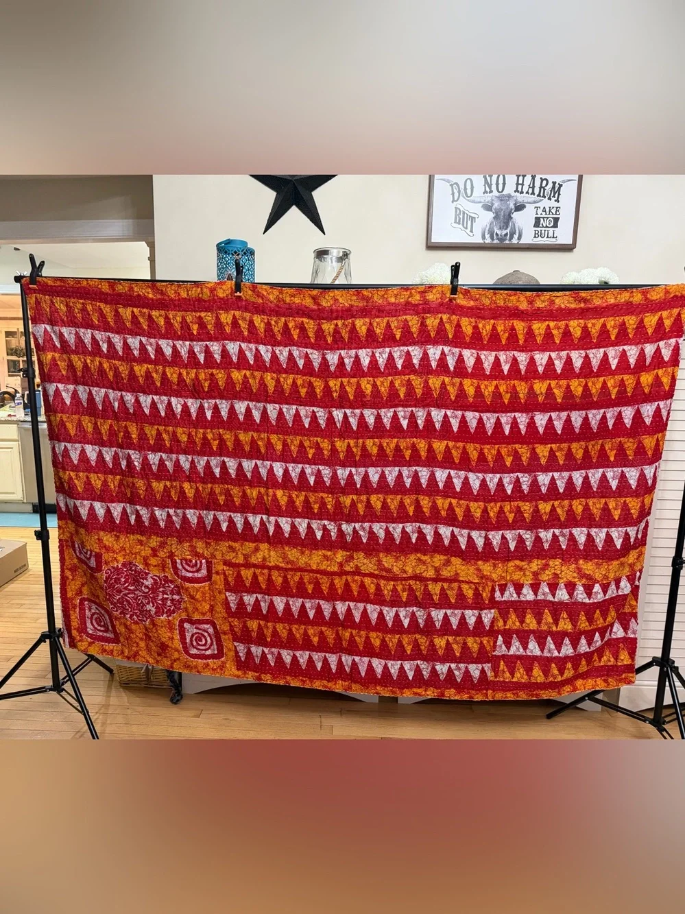 Kantha Twin Size Blanket